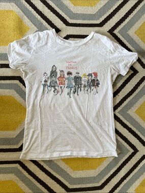 Unfortunate Portrait Wintour de France' Graphic Tee - White